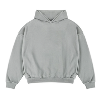 Alltags Essential Hoodie Grau - Premium 400GSM Kapuzenpullover für jeden Tag von Gradual Basics