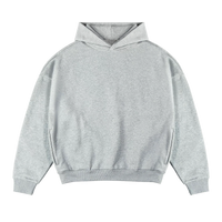 Alltags Essential Hoodie Hellgrau - Premium 400GSM Kapuzenpullover für jeden Tag von Gradual Basics