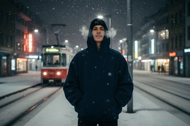 Warme Winter Hoodies: Warum 850 GSM deine Winterjacke ersetzen