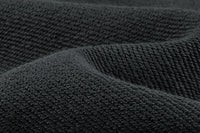 French Terry Hoodie Eisen-Grau - Detail French Terry Stoff aus 100% Baumwolle
