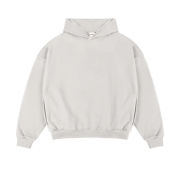 French Terry Hoodie Sand-Grau - 400GSM Kapuzenpullover aus 100% Baumwolle von Gradual Basics