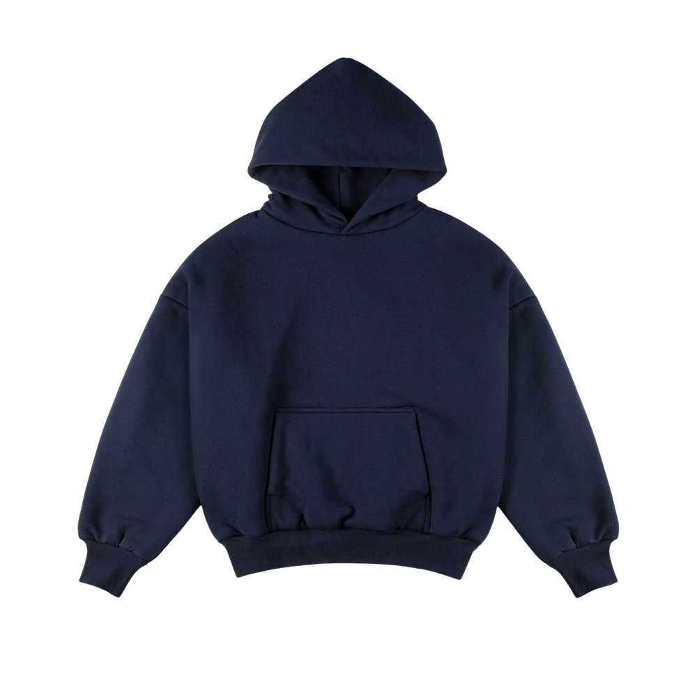 Zum Matterhorn Hoodie Dunkelblau - Ultra-Premium 850GSM Doppelschichtig Kapuzenpullover für Alpin-Wetter