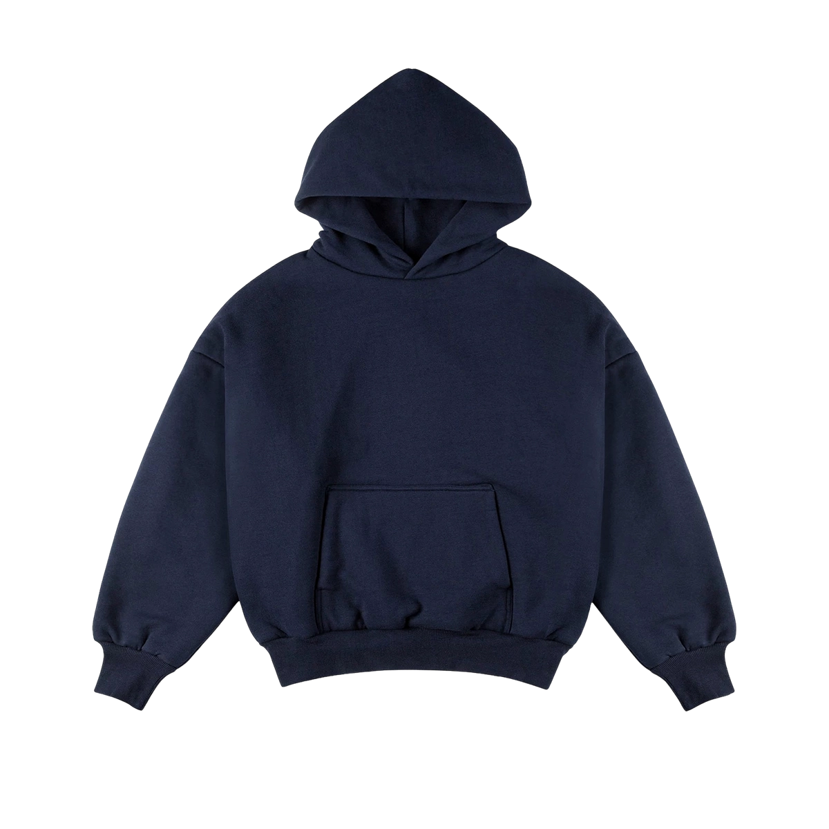 Zum Matterhorn Hoodie Dunkelblau - Ultra-Premium 850GSM Doppelschichtig Kapuzenpullover für Alpin-Wetter