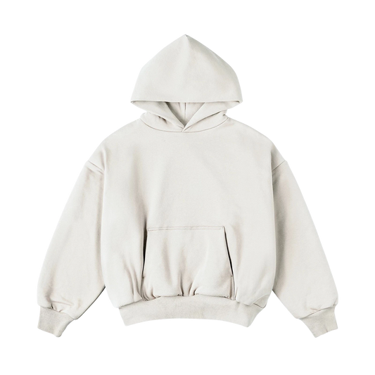 The Gradual Hoodie Beige - Premium 800GSM Doppelschichtig Kapuzenpullover von Gradual Basics