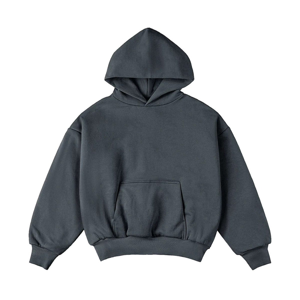 The Gradual Hoodie Dunkelgrau - Premium 800GSM Doppelschichtig Kapuzenpullover von Gradual Basics