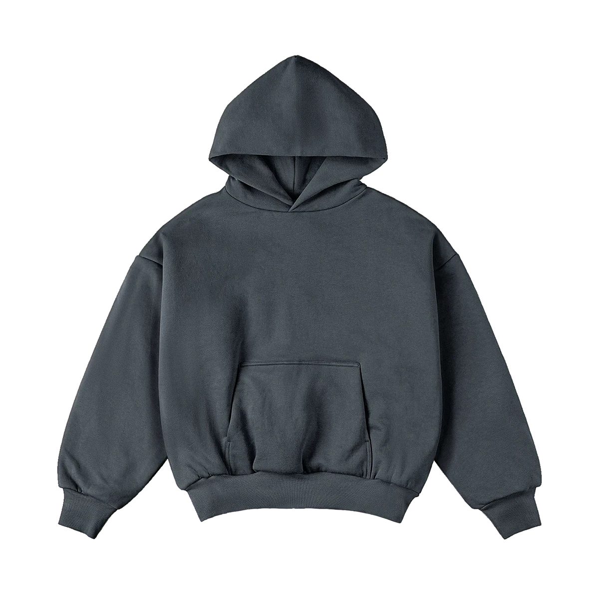 The Gradual Hoodie Dunkelgrau - Premium 800GSM Doppelschichtig Kapuzenpullover von Gradual Basics