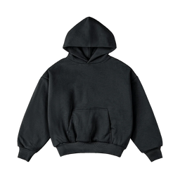 The Gradual Hoodie Schwarz - Premium 800GSM Doppelschichtig Kapuzenpullover von Gradual Basics