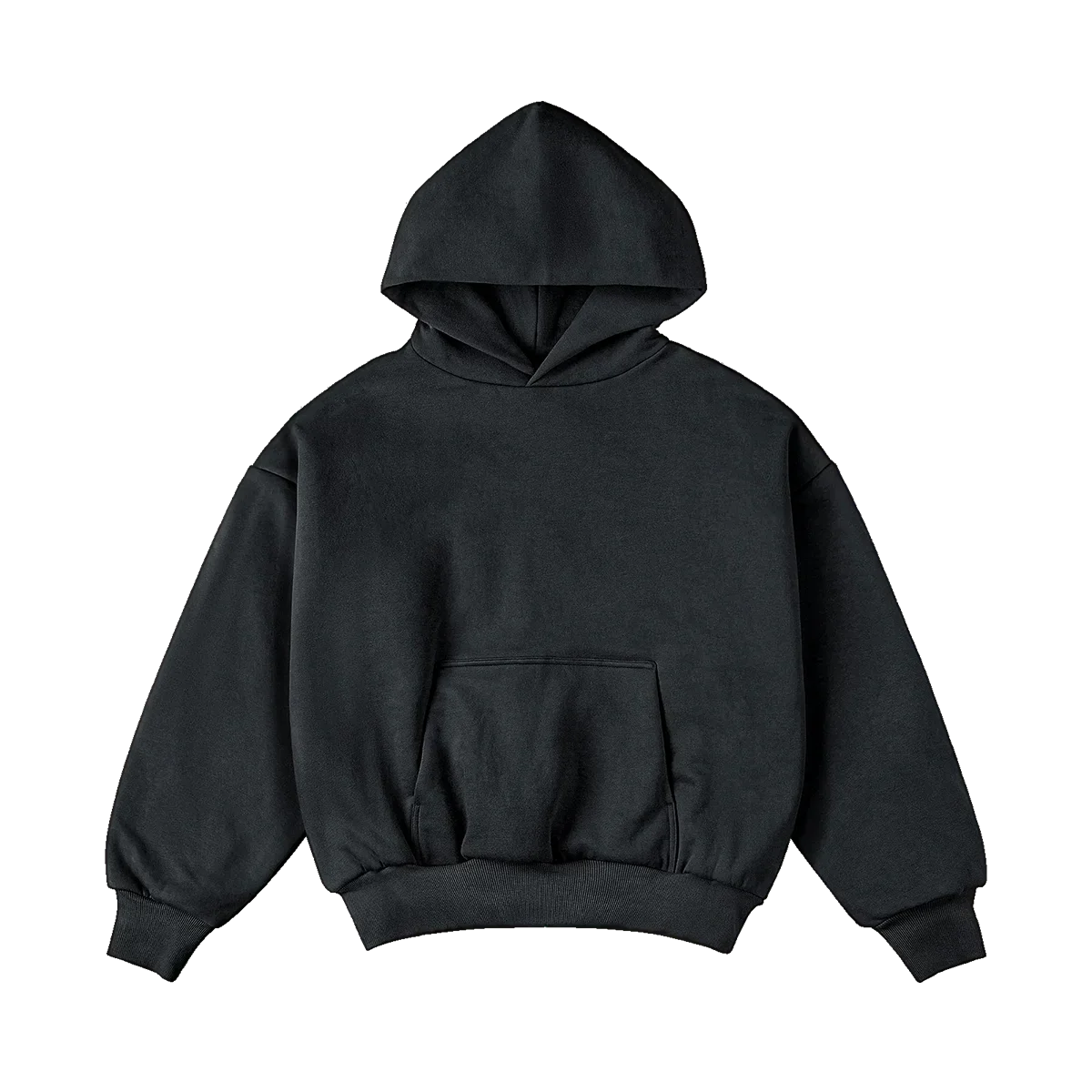 The Gradual Hoodie Schwarz — freigestellt